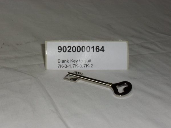 Blank Key to suit 7K-3-1,7K-3,7K-2 Omega (discontinued)